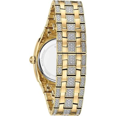 BULOVA RELOJ CRYSTAL PHANTOM HOMBRE CUARZO 3 AGUJAS FECHA | ORO/PLATA - 2
