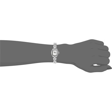 BULOVA RELOJ CLÁSICO DE VESTIR MINI MUJER CUARZO DOS AGUJAS MARCADORES ARÁBIGOS | PLATEADO - 5