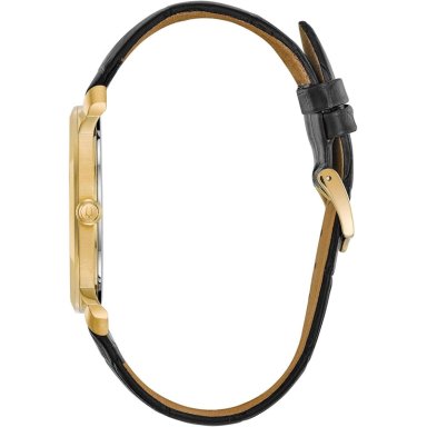 BULOVA RELOJ CLÁSICO PARA HOMBRE DE CUARZO CON 3 AGUJAS Y CORREA DE CUERO | NEGRO - 2