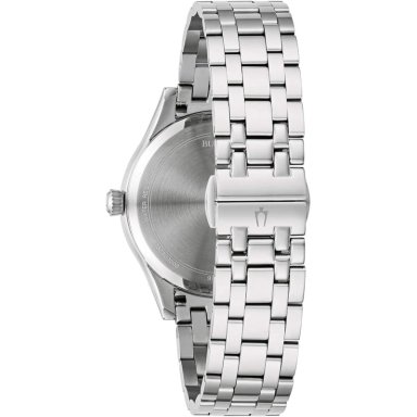 BULOVA RELOJ CLÁSICO CUARZO MUJER ESFERA DIAMANTES ACERO INOXIDABLE 3 AGUJAS | PLATEADO - 3