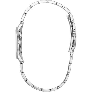 BULOVA RELOJ CLÁSICO PEQUEÑO MUJER CUARZO DOS AGUJAS NÁCAR | PLATEADO - 2