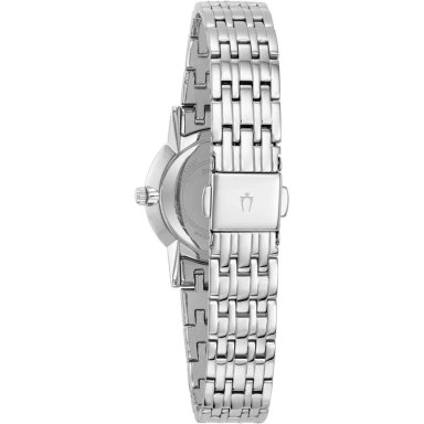 BULOVA RELOJ CLÁSICO PEQUEÑO MUJER CUARZO DOS AGUJAS NÁCAR | PLATEADO - 3