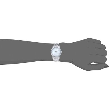 BULOVA RELOJ CLÁSICO PEQUEÑO MUJER CUARZO DOS AGUJAS NÁCAR | PLATEADO - 4