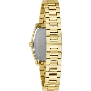 BULOVA RELOJ CLÁSICO MUJER VESTIR CUARZO 3 AGUJAS DIAMANTES BRAZALETE ACERO | ORO - 3