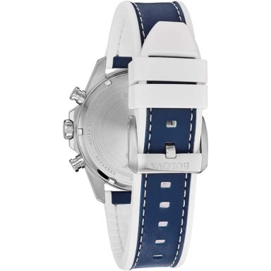 BULOVA RELOJ MARINE STAR HOMBRE CRONÓGRAFO 6 AGUJAS ACERO INOXIDABLE | AZUL/PLATEADO - 3