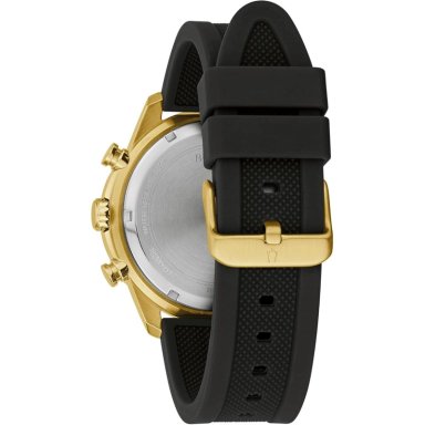 BULOVA RELOJ DEPORTIVO HOMBRE CRONÓGRAFO 6 AGUJAS SILICONA FECHA | NEGRO - 2