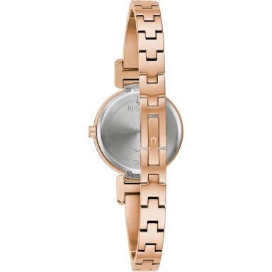 BULOVA RELOJ BRAZALETE MARC ANTHONY DE MUJER MODERNO 3 AGUJAS DIAMANTES | ORO ROSA - 3