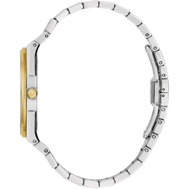 BULOVA RELOJ CLÁSICO VESTIR HOMBRE CUARZO 3 AGUJAS ACERO | ORO/PLATA - 2