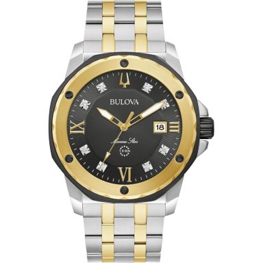 BULOVA RELOJ MARINE STAR DE HOMBRE SERIE A 3 AGUJAS DE CUARZO | MULTICOLOR