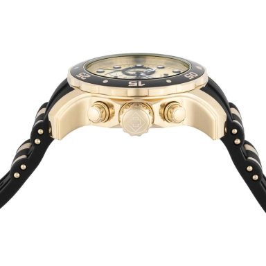 RELOJ INVICTA PRO DIVER PARA HOMBRE ACERO INOXIDABLE CORONA DE EMPUJE | AMARILLO Y NEGRO - 3