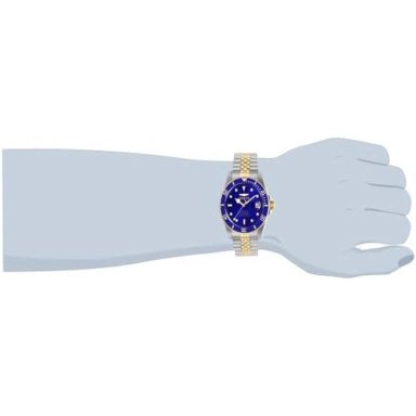 RELOJ INVICTA PRO DIVER PARA HOMBRE ESTILO BUZO CORONA ATORNILLADA | AZUL ELÉCTRICO Y PLATEADO - 5