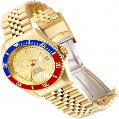 RELOJ INVICTA PRO DIVER PARA HOMBRE ESTILO BUZO ACERO INOXIDABLE | ORO - 2