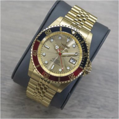RELOJ INVICTA PRO DIVER PARA HOMBRE ESTILO BUZO ACERO INOXIDABLE | ORO - 4
