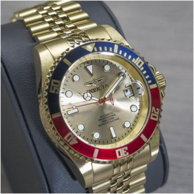 RELOJ INVICTA PRO DIVER PARA HOMBRE ESTILO BUZO ACERO INOXIDABLE | ORO - 6