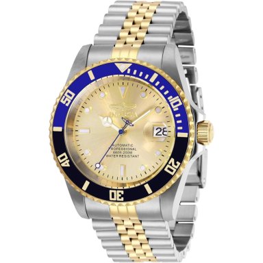 RELOJ INVICTA PRO DIVER PARA HOMBRE | PLATEADO Y ORO