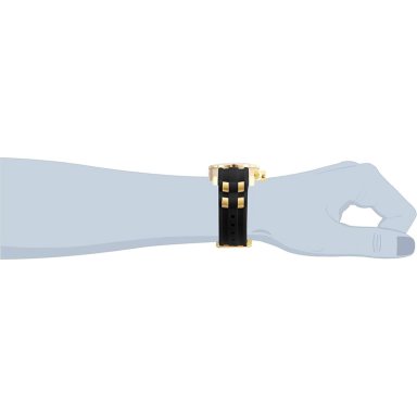 RELOJ INVICTA PRO DIVER PARA HOMBRE RESISTENTE AL AGUA MOVIMIENTO DE CUARZO | NEGRO Y ORO - 4