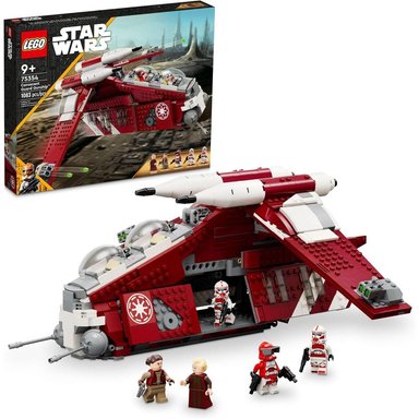 LEGO STAR WARS CAÑONERA GUARDIA DE CORUSCANT CON MINIFIGURAS