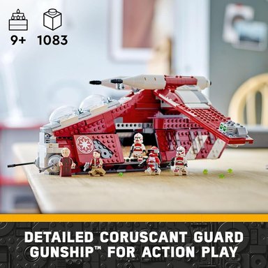 LEGO STAR WARS CAÑONERA GUARDIA DE CORUSCANT CON MINIFIGURAS - 2