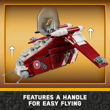 LEGO STAR WARS CAÑONERA GUARDIA DE CORUSCANT CON MINIFIGURAS - 3