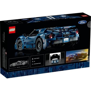 LEGO TECHNIC FORD GT 2022 SET DE COCHE DEPORTIVO A ESCALA COLECCIONABLE - 2