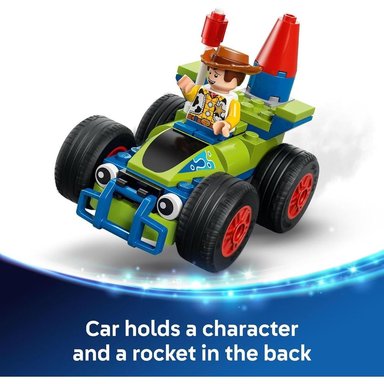 TREN Y COCHE TELEDIRIGIDO LEGO DISNEY PIXAR TOY STORY, JUEGO SENSORIAL - 6