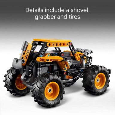 LEGO TECHNIC MONSTER JAM DIGATRON, CAMIÓN MONSTRUO CON RETROCESO - 4
