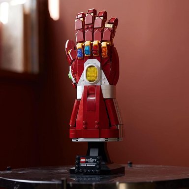 LEGO MARVEL GUANTELETE NANO IRON MAN CON GEMAS DEL INFINITO SET DE COLECCIÓN - 5
