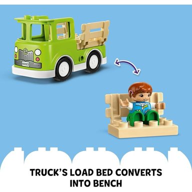 LEGO DUPLO CUIDADO DE ABEJAS Y COLMENAS, JUGUETE EDUCATIVO PARA PREESCOLARES 2+ - 5