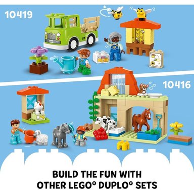 LEGO DUPLO CUIDADO DE ABEJAS Y COLMENAS, JUGUETE EDUCATIVO PARA PREESCOLARES 2+ - 6