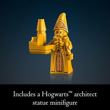 LEGO HARRY POTTER CASTILLO DE HOGWARTS CON TERRENOS Y MINIFIGURAS - 5