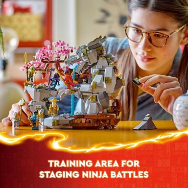 LEGO NINJAGO SANTUARIO PIEDRA DEL DRAGÓN CON 6 FIGURAS NINJA - 4