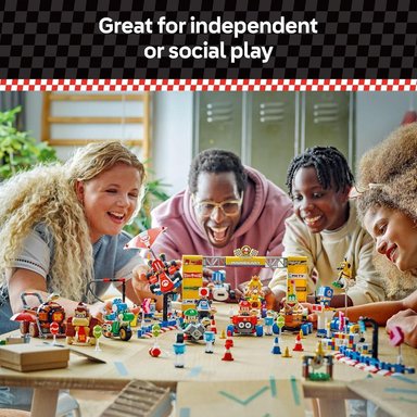 LEGO SUPER MARIO KIT ESTÁNDAR DE MARIO KART, SET COLECCIONABLE DE CONSTRUCCIÓN - 6