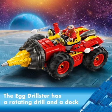 LEGO SONIC SUPER SONIC VS EGG DRILLSTER CON SHADOW Y DR. EGGMAN - 5