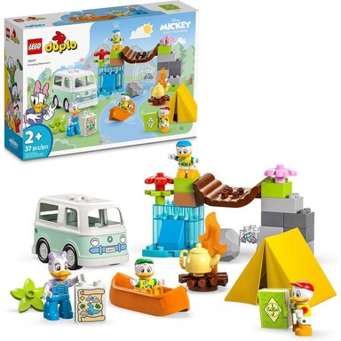 LEGO DUPLO DISNEY MICKEY Y SUS AMIGOS AVENTURA DE ACAMPADA SET INFANTIL