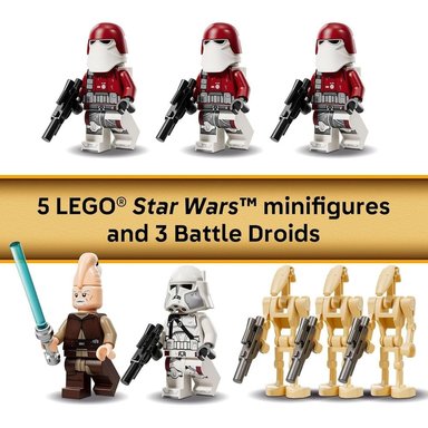 LEGO STAR WARS JUGGERNAUT DE LA REPÚBLICA, SET DE 8 FIGURAS COLECCIONABLE - 5