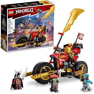 LEGO NINJAGO MECH RIDER EVO DE KAI SET DE MOTO NINJA CON FIGURAS DE GUERREROS - 1