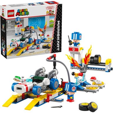 LEGO SUPER MARIO GARAJE DE TOAD MARIO KART, SET DE CONSTRUCCIÓN - 1