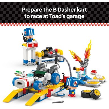 LEGO SUPER MARIO GARAJE DE TOAD MARIO KART, SET DE CONSTRUCCIÓN - 3