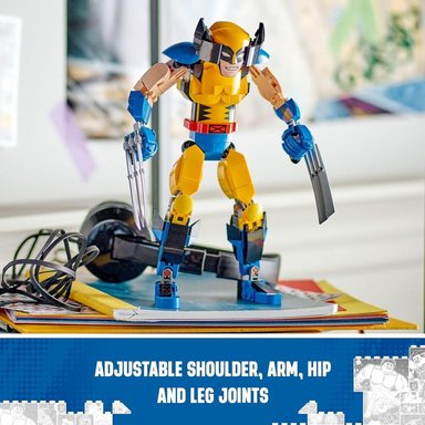 LEGO MARVEL WOLVERINE FIGURA DE ACCIÓN COLECCIONABLE TOTALMENTE ARTICULADA - 4
