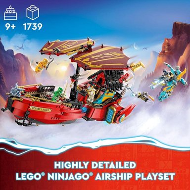LEGO NINJAGO DESTINO CARRERA CONTRA EL TIEMPO CON DRAGONES Y 6 FIGURAS - 2