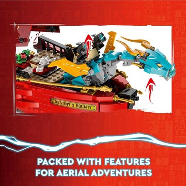 LEGO NINJAGO DESTINO CARRERA CONTRA EL TIEMPO CON DRAGONES Y 6 FIGURAS - 3
