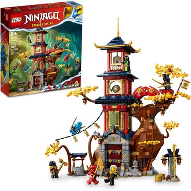 LEGO NINJAGO TEMPLO DEL DRAGÓN CON 6 MINIFIGURAS Y SET DE CONSTRUCCIÓN