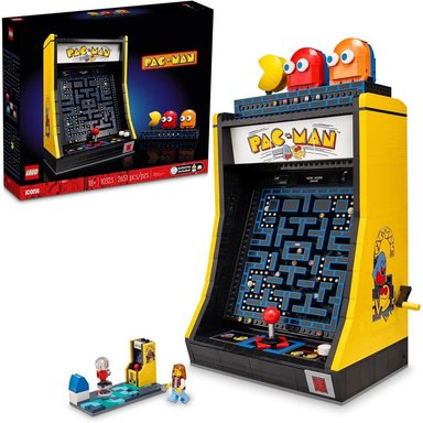 LEGO ICONS KIT DE CONSTRUCCIÓN ARCADE PAC-MAN CON FIGURAS BLINKY Y CLYDE