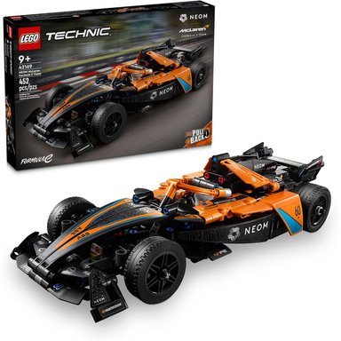 LEGO TECHNIC NEOM MCLAREN FÓRMULA E, COCHE DE CONSTRUCCIÓN PARA NIÑOS - 1