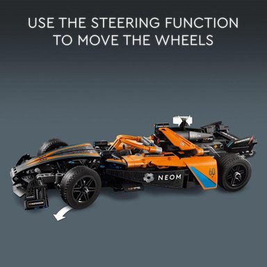 LEGO TECHNIC NEOM MCLAREN FÓRMULA E, COCHE DE CONSTRUCCIÓN PARA NIÑOS - 4