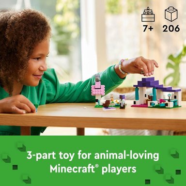 LEGO MINECRAFT SANTUARIO DE ANIMALES CON FIGURAS POPULARES DE MINECRAFT - 2