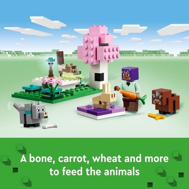 LEGO MINECRAFT SANTUARIO DE ANIMALES CON FIGURAS POPULARES DE MINECRAFT - 5