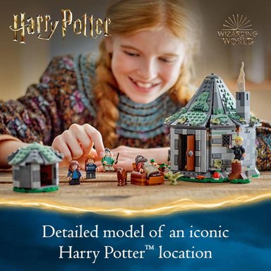 LEGO HARRY POTTER CABAÑA DE HAGRID CON 7 FIGURAS Y DRAGÓN, SET DE CONSTRUCCIÓN - 2