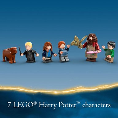 LEGO HARRY POTTER CABAÑA DE HAGRID CON 7 FIGURAS Y DRAGÓN, SET DE CONSTRUCCIÓN - 6