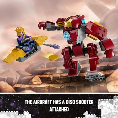 LEGO MARVEL IRON MAN HULKBUSTER VS THANOS SET DE CONSTRUCCIÓN CON FIGURAS - 6